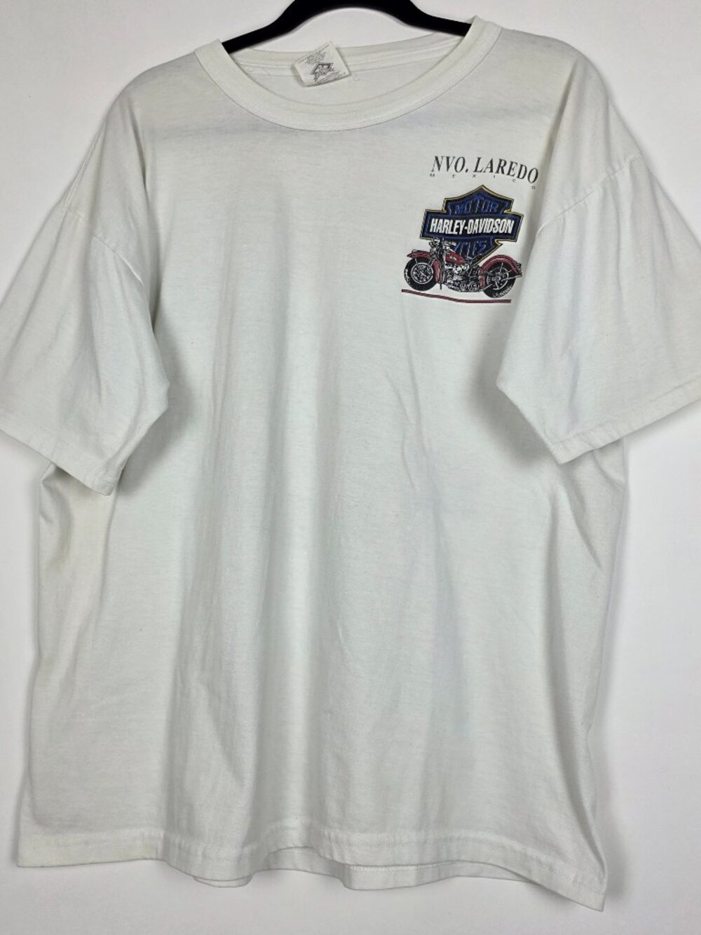 Vintage Hola Ola Harley Davidson Mexico Bike Week Mens XL Short Sleeve T Shirt